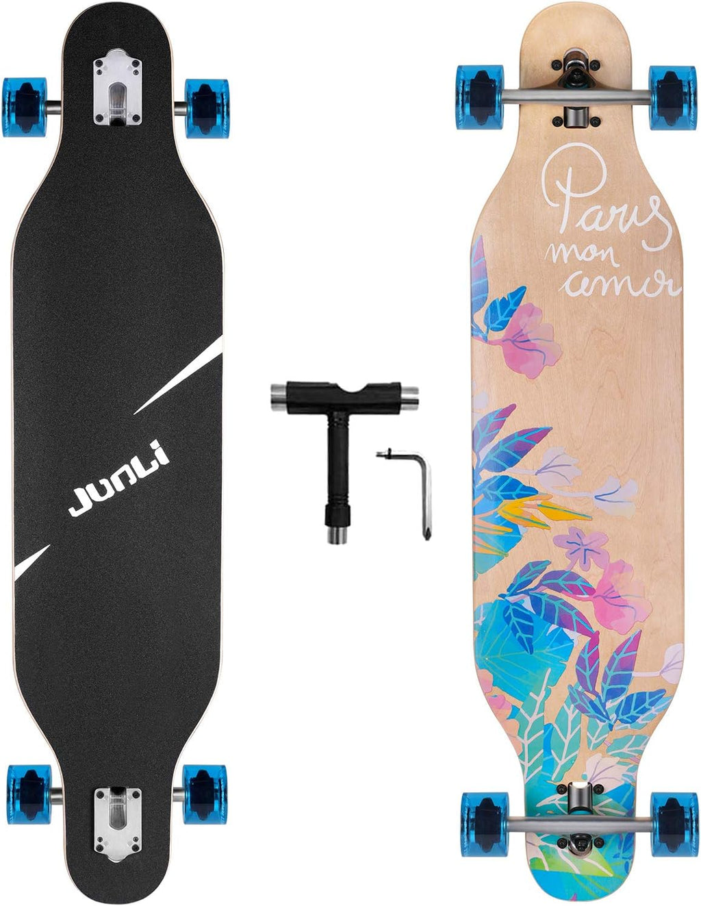 41 Inch Freeride Complete Skateboard Longboard E626