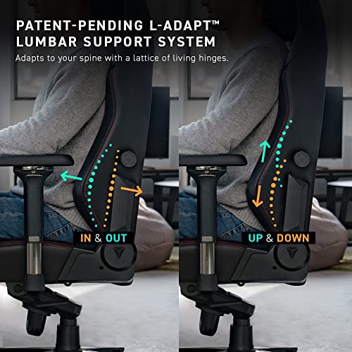 Yellow Black Leatherette Gaming Chair P696578