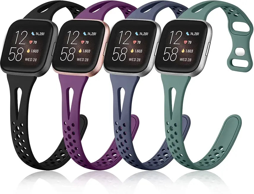 Soft Silicone Replacement Wristbands for Versa Watch Bands X95527
