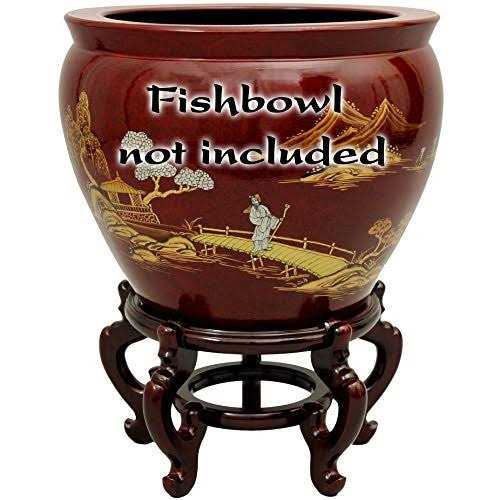 Rosewood Fishbowl Stand J523