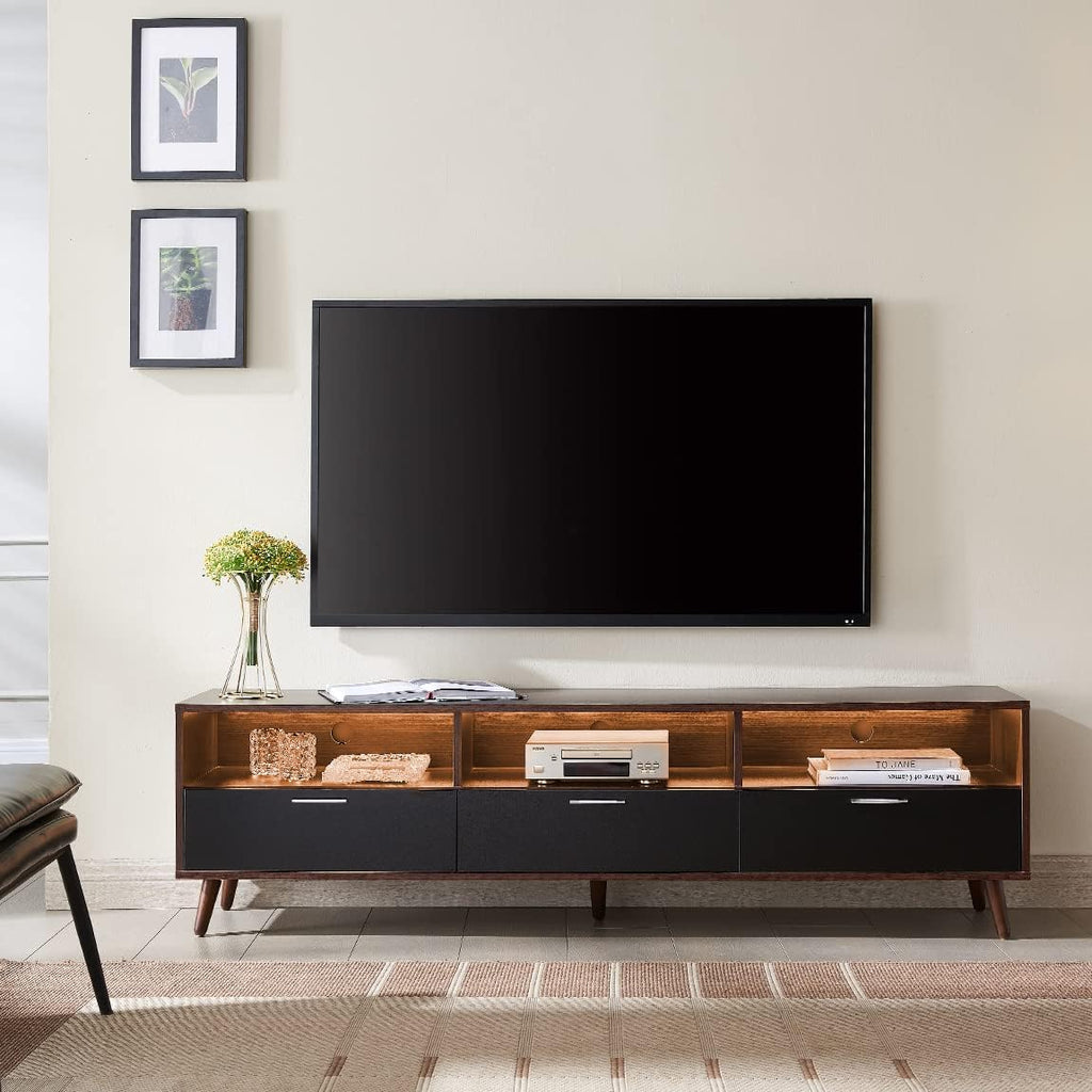 LED TV Cabinet TV Stand, 63 inch, Wood Color L51720