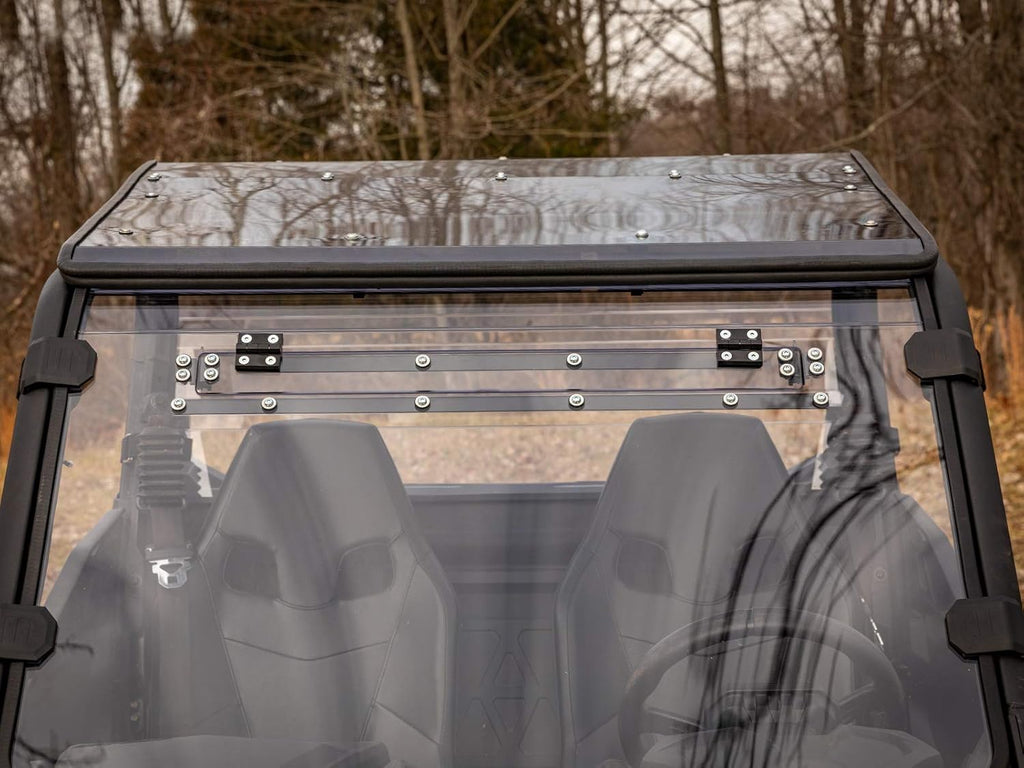 Vented Full Windshield, 1/4 Thick Polycarbonate Y92338
