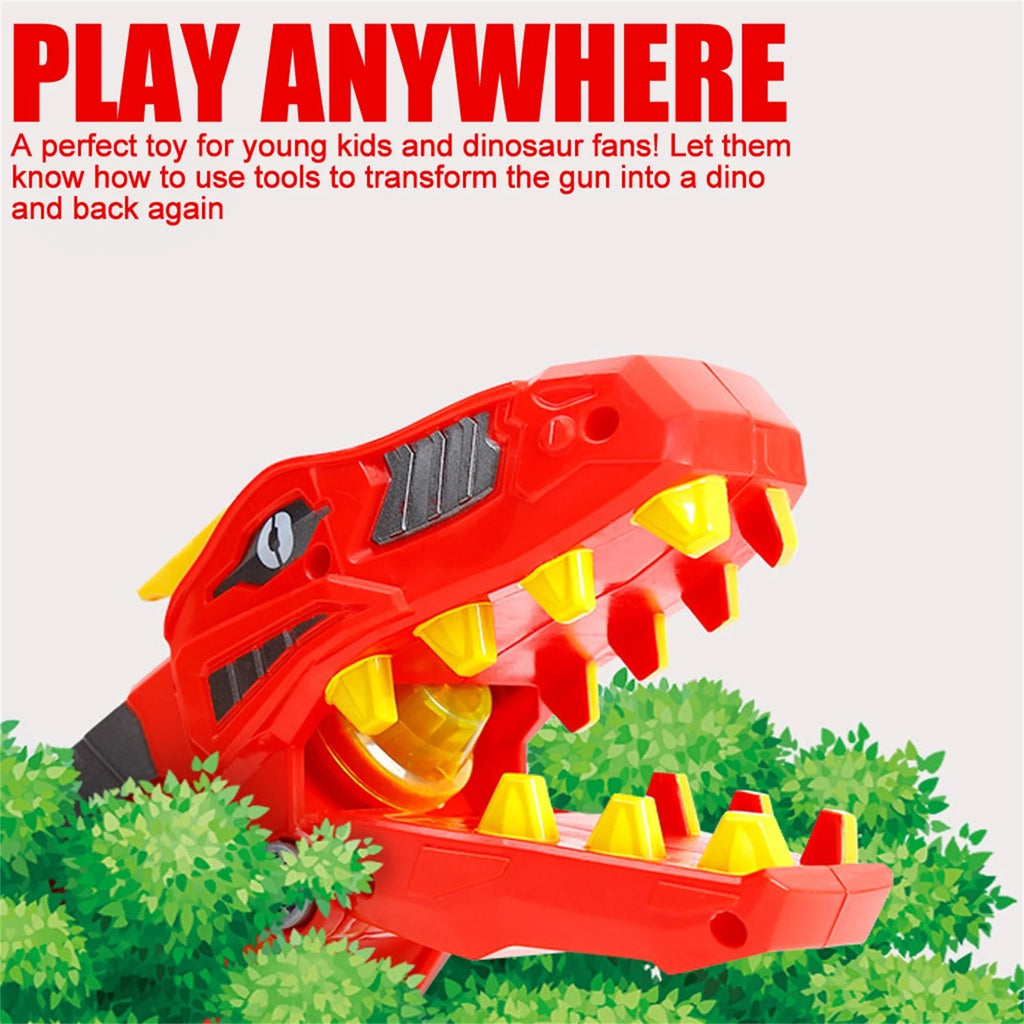 Transforming Dinosaur Toy 3 in 1 Lights Sound Q7769