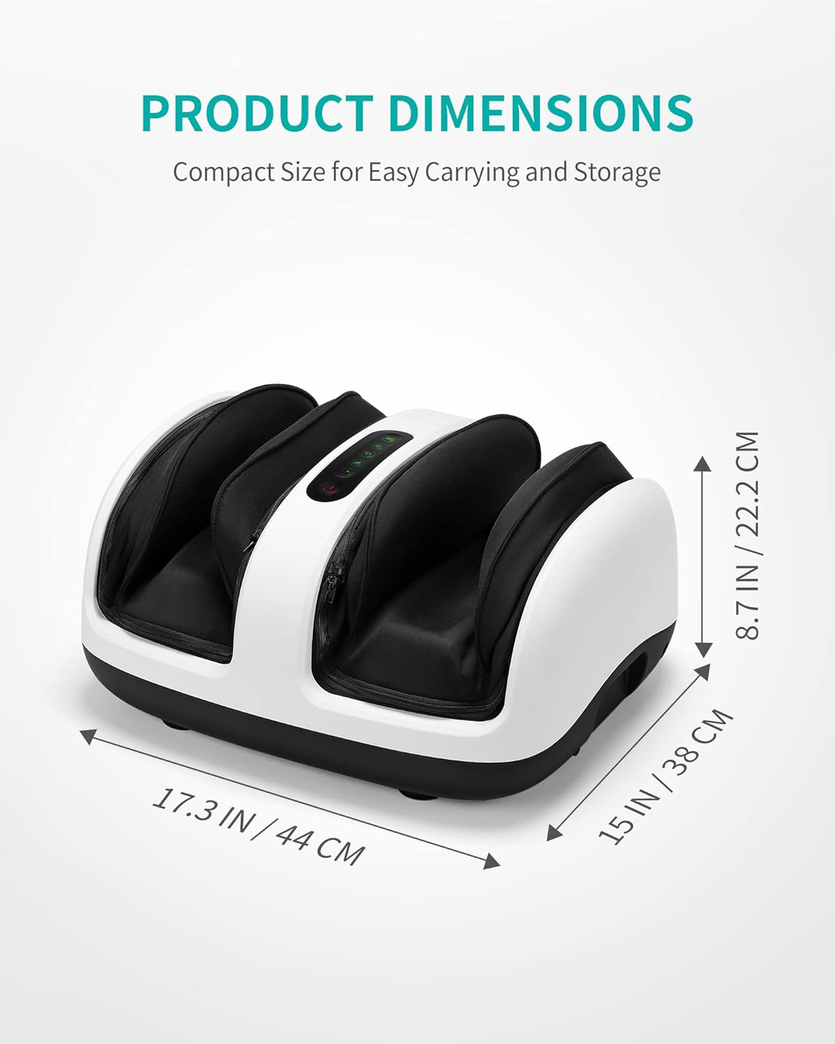 Shiatsu Foot and Calf Massager with Heat and Remote L6801