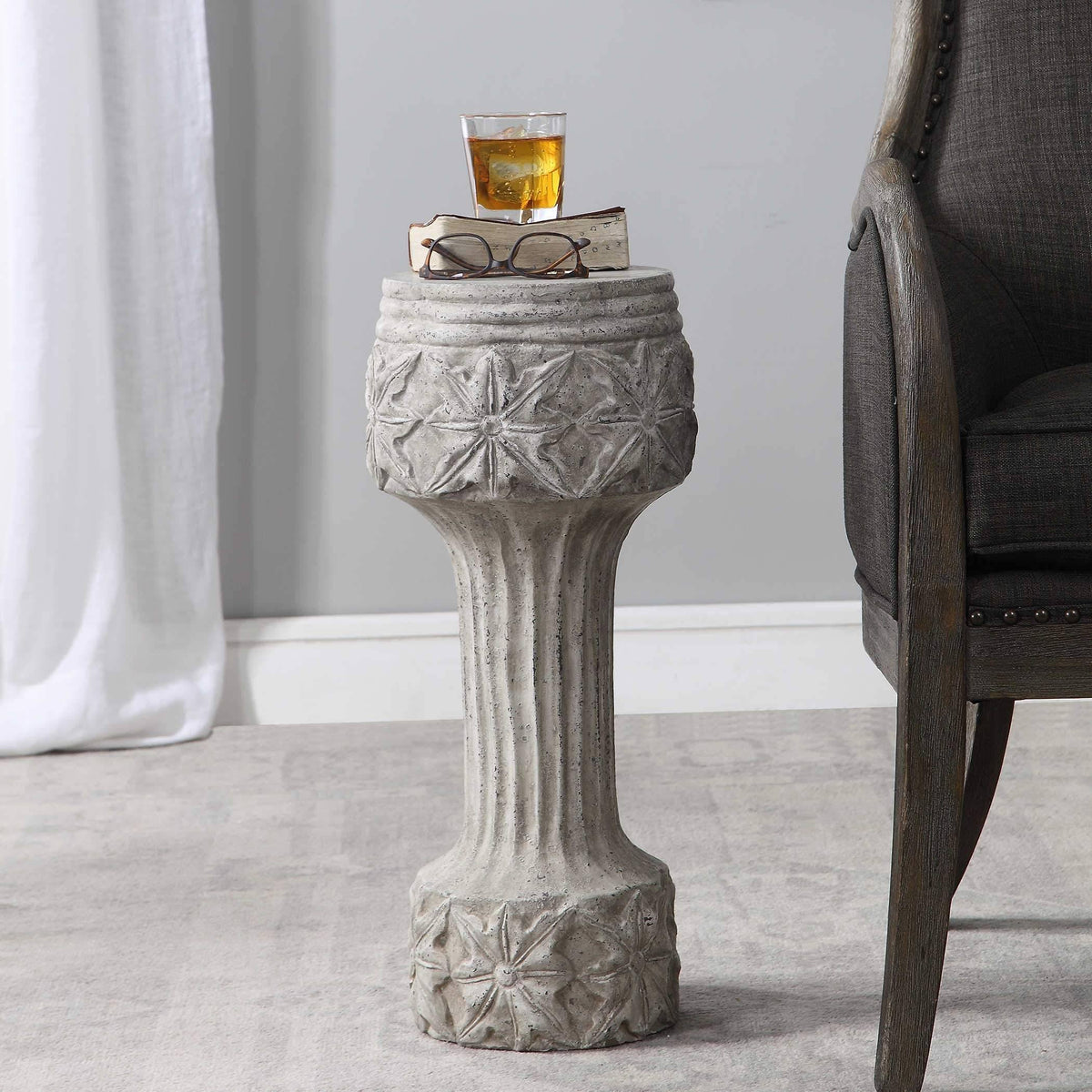 Concrete Drink Table W805