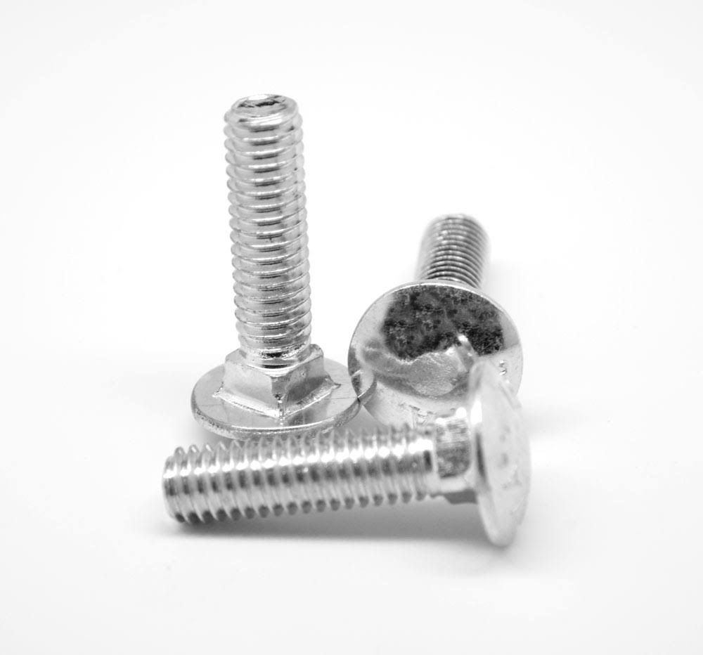 1/2x22-13 x 10x22 (PT) Coarse Thread Carriage Bolt Stainless Steel 18-8 Pk 50 G8010