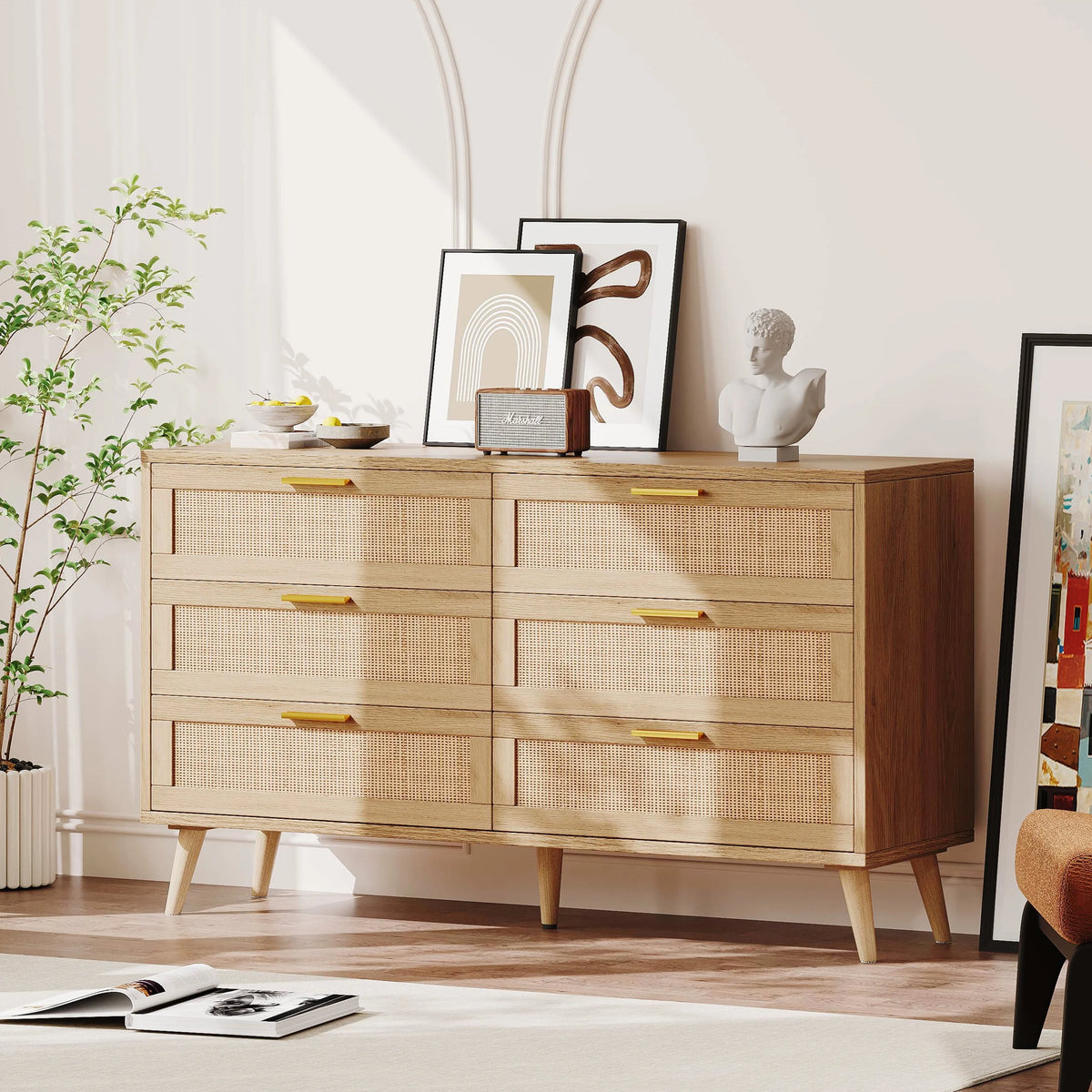 6 Drawer Double Dresser Chest Y963874