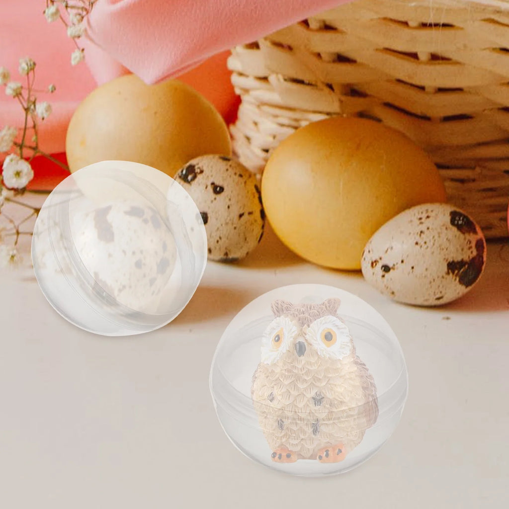 200 pcs Clear Plastic Fillable Balls E771