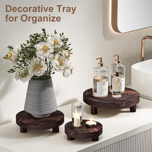 3 Pcs Wood Plant Stand T871