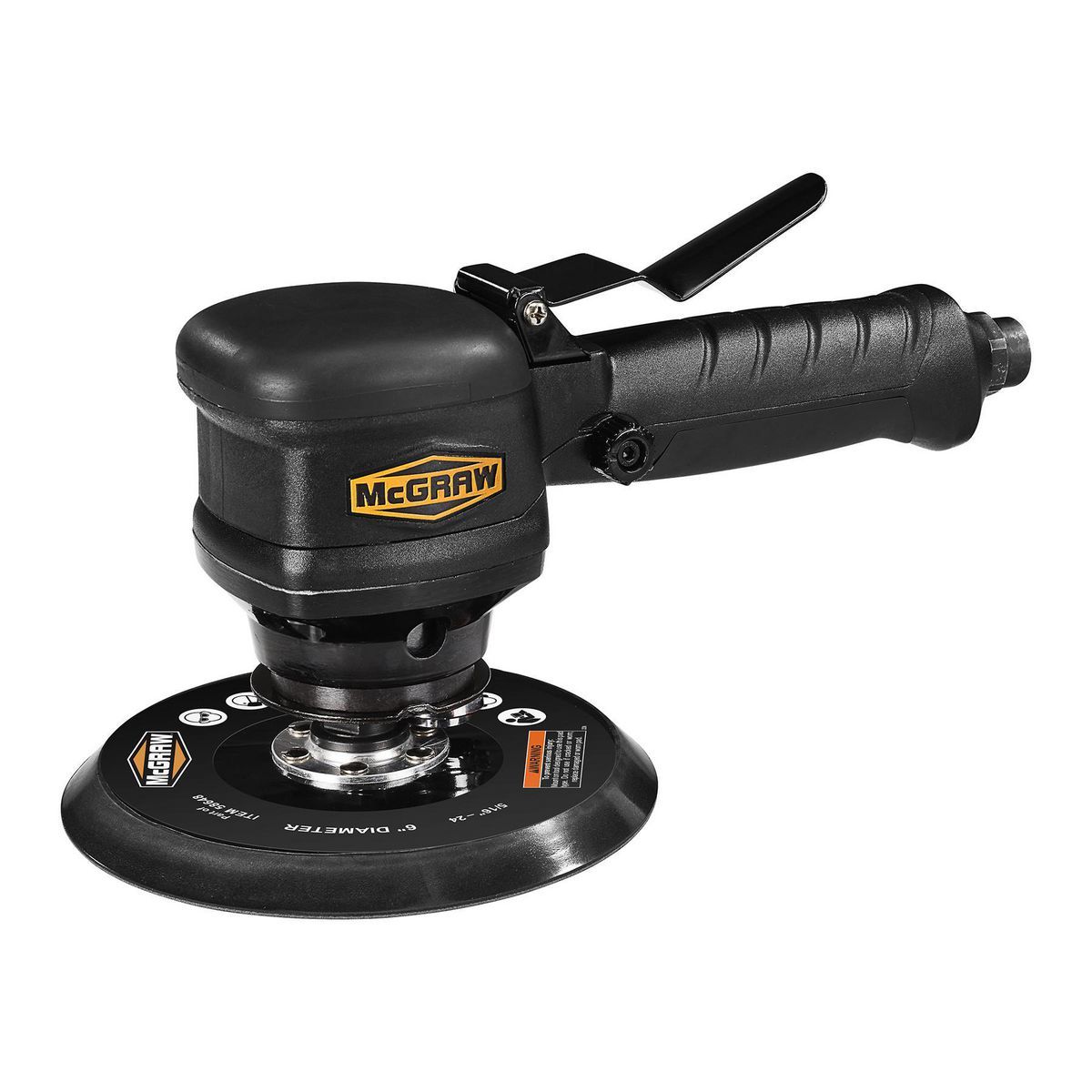6 in. Dual-Action Air Sander T860443