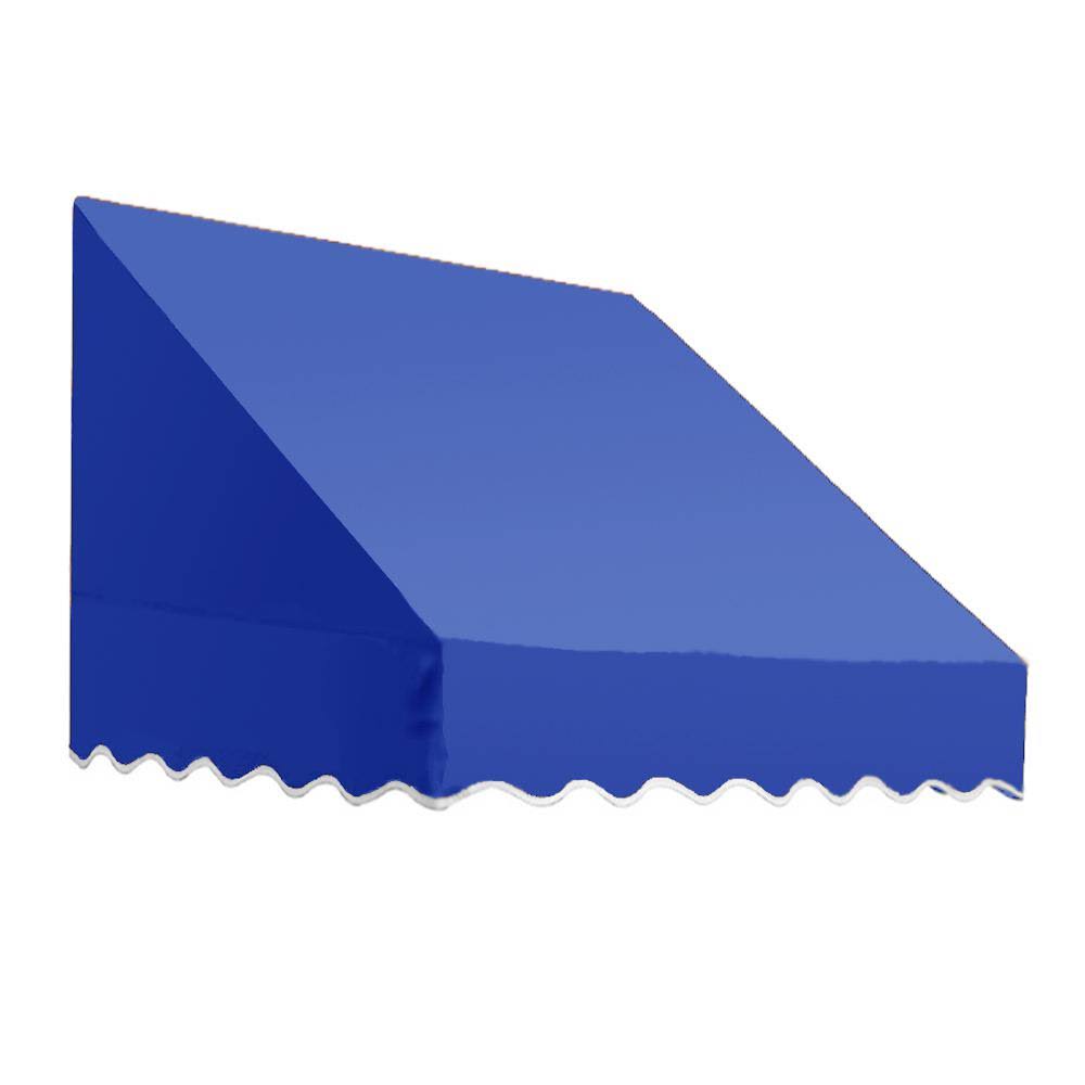 7.38 ft. Wide Bright Blue Window/Entry Awning V59166