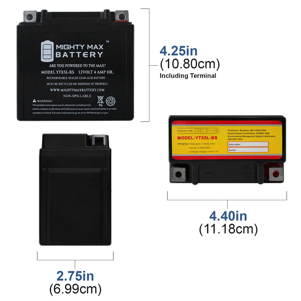YTX5L-BS Deep Cycle Battery M99565