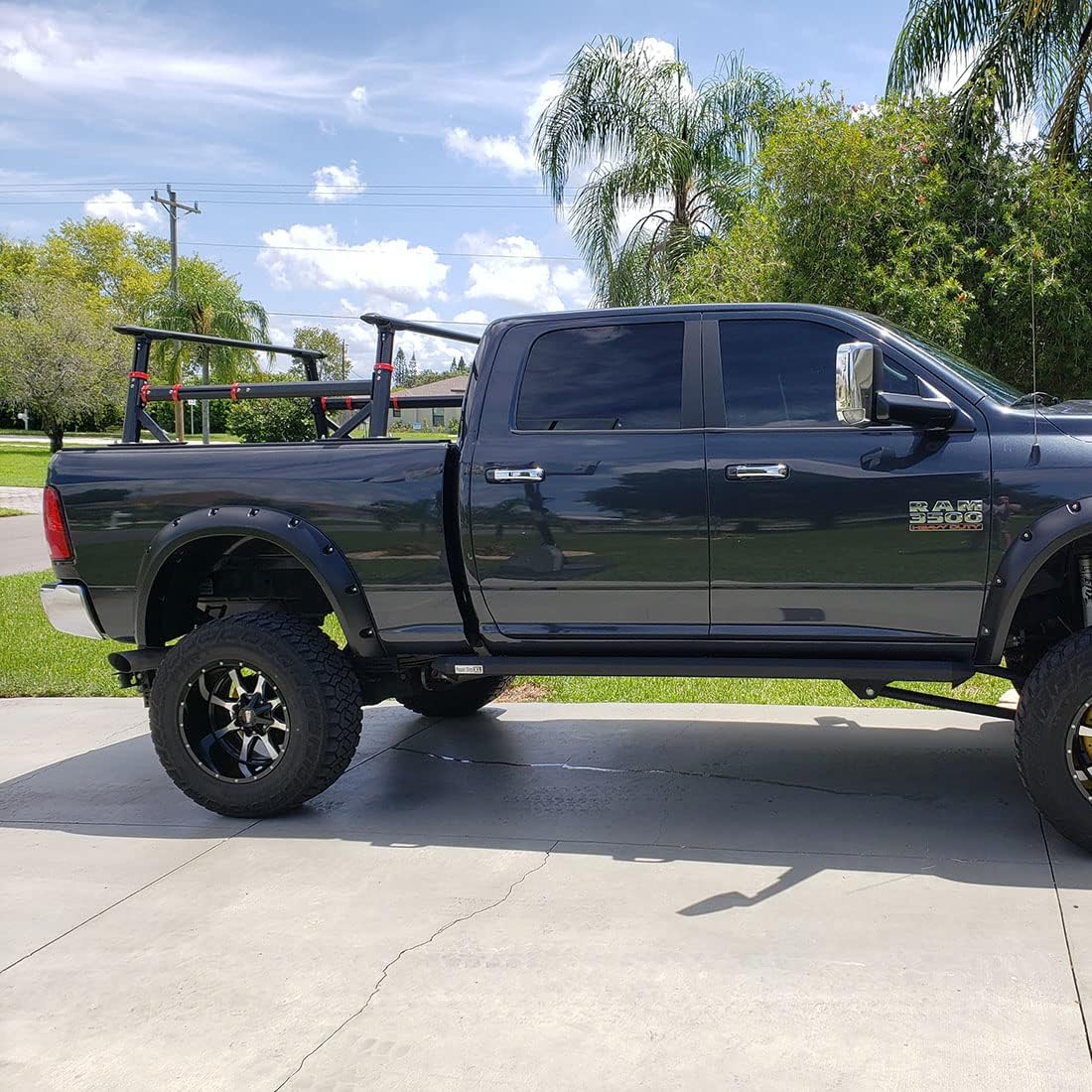 Heavy Duty Universal Pickup Truck Bed Rack with Side Rails E326