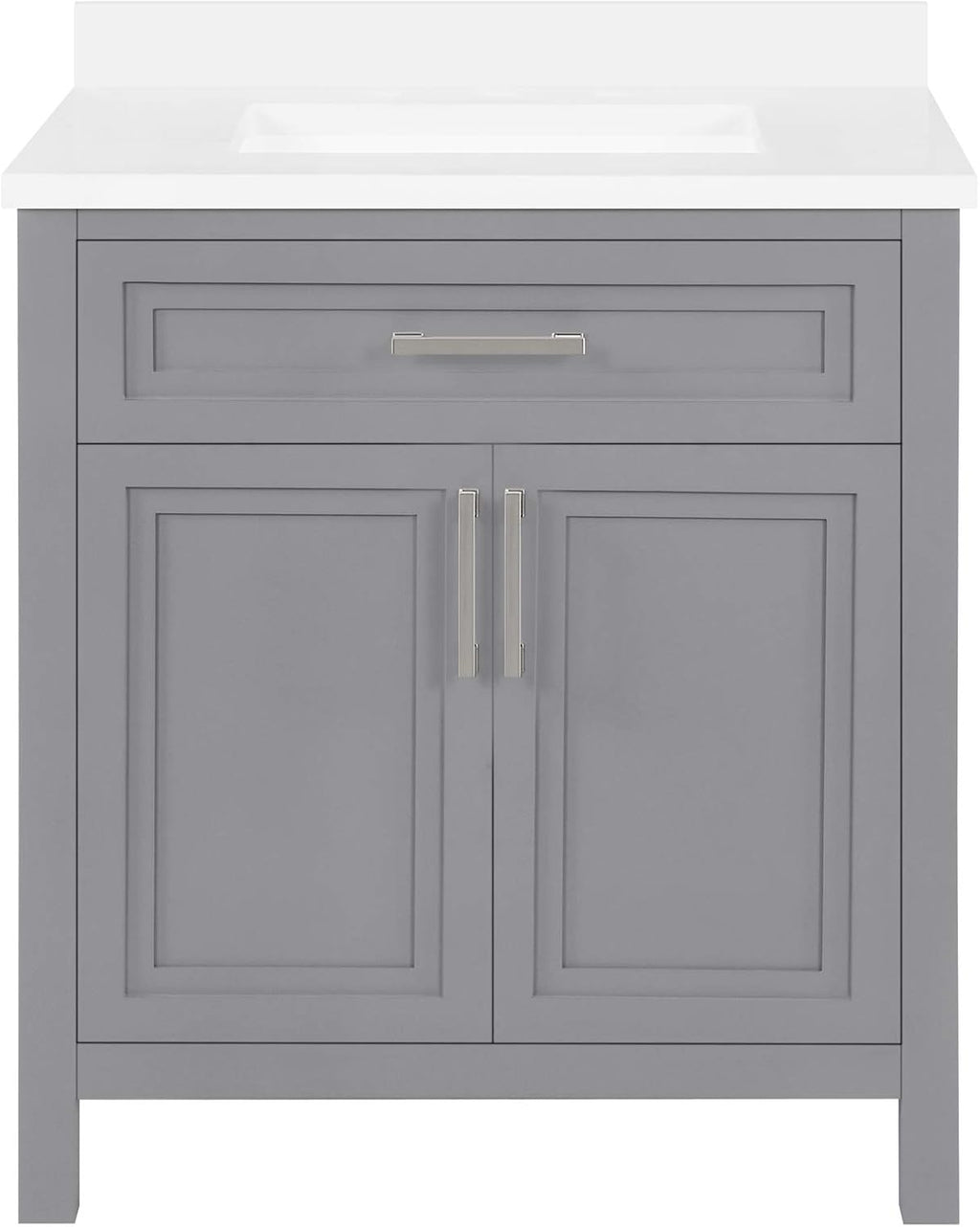 Single Sink Bathroom Vanity in American Grey S93079