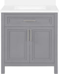 Single Sink Bathroom Vanity in American Grey S93079