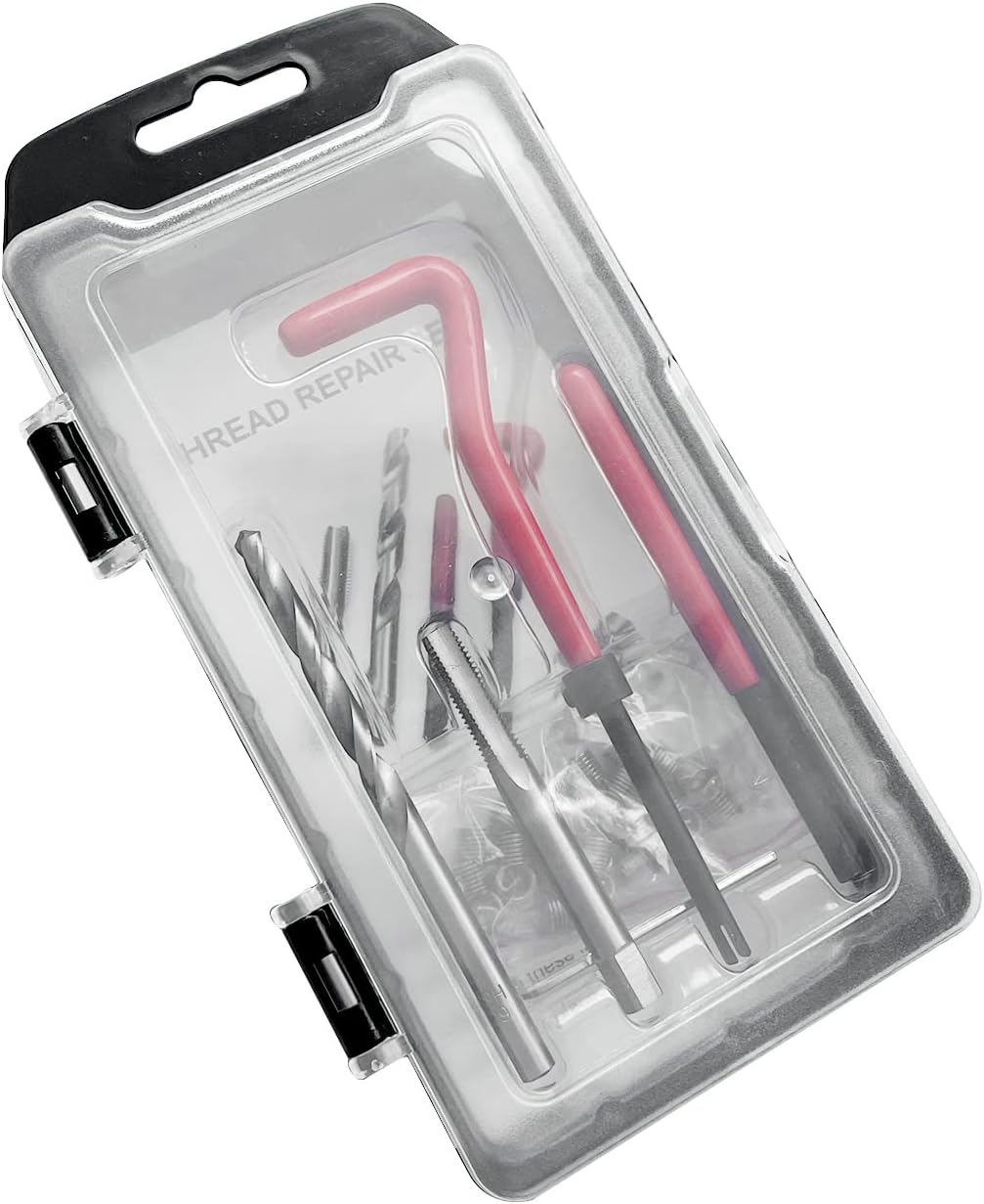 40 Pcs M6 x1.0mm Stainless Steel Thread Repair Kit Q752