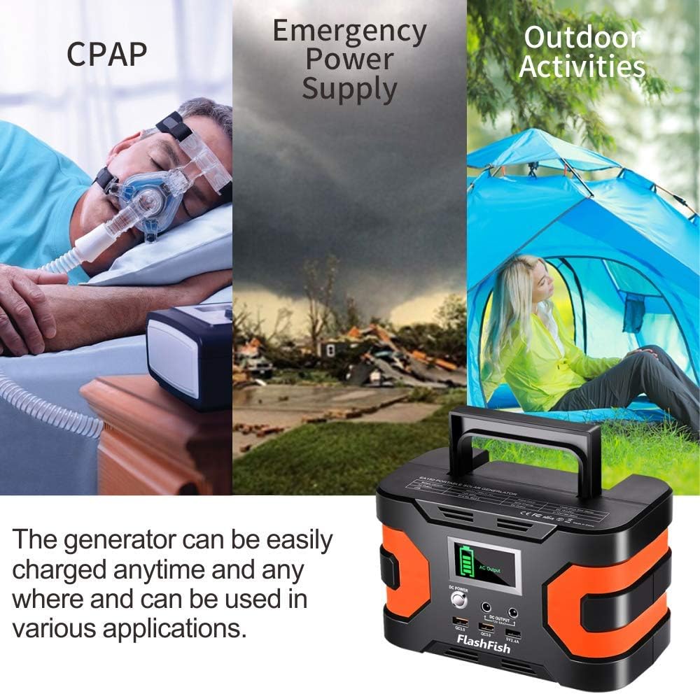 200W Peak Power Station 166Wh 45000mAh 110V 150W Lithium Battery Pack V3955