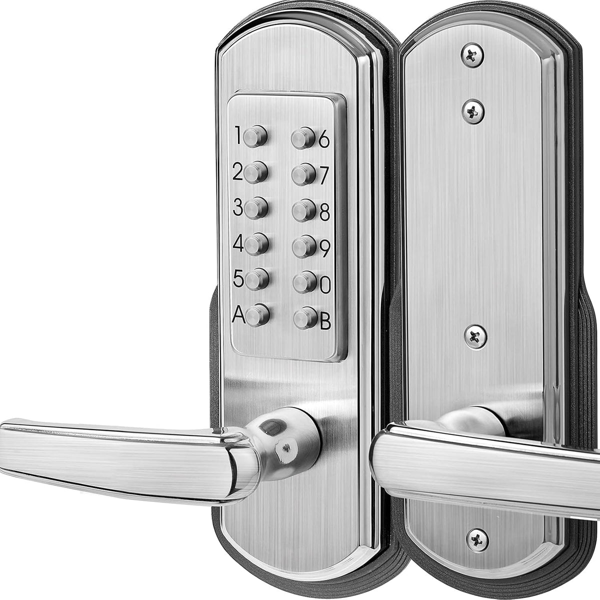 Keypad Door Lock with Handle Stainless Steel A193