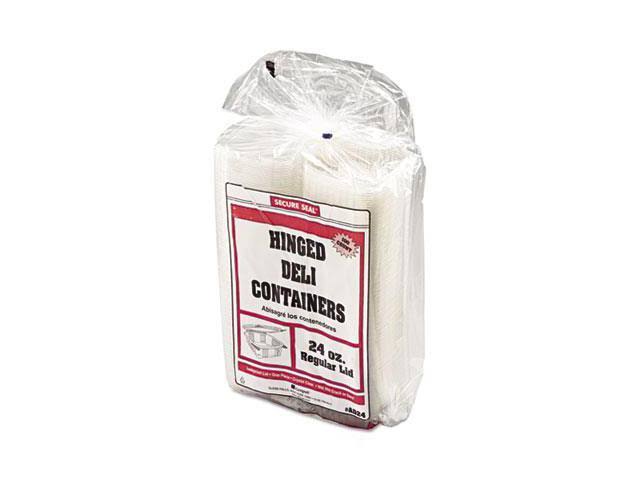 Clear Hinged Deli Container 24oz E903