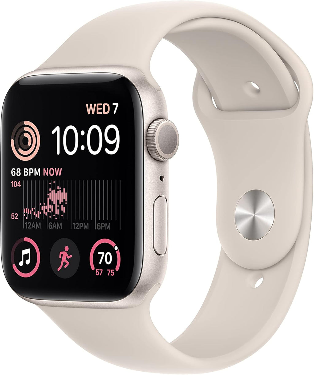 Starlight Aluminum 44mm GPS Smart Watch with Starlight Sport Band A9176