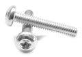 #6-32 x 1 Coarse Thread Machine Screw 6 Lobe Pan Head Low Carbon Steel Zinc Plated B560043