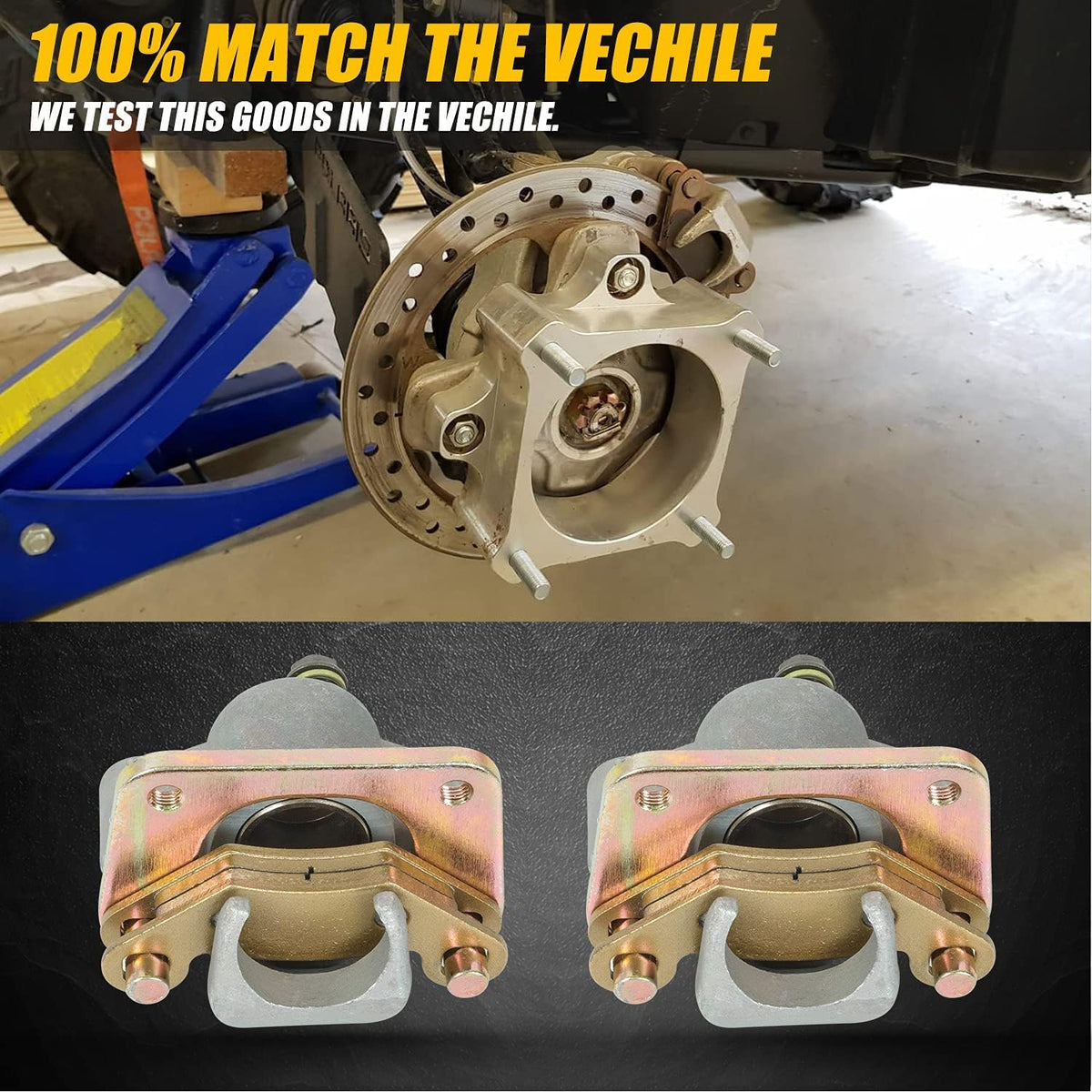 Rear Left & Right Brake Caliper Assembly B2481