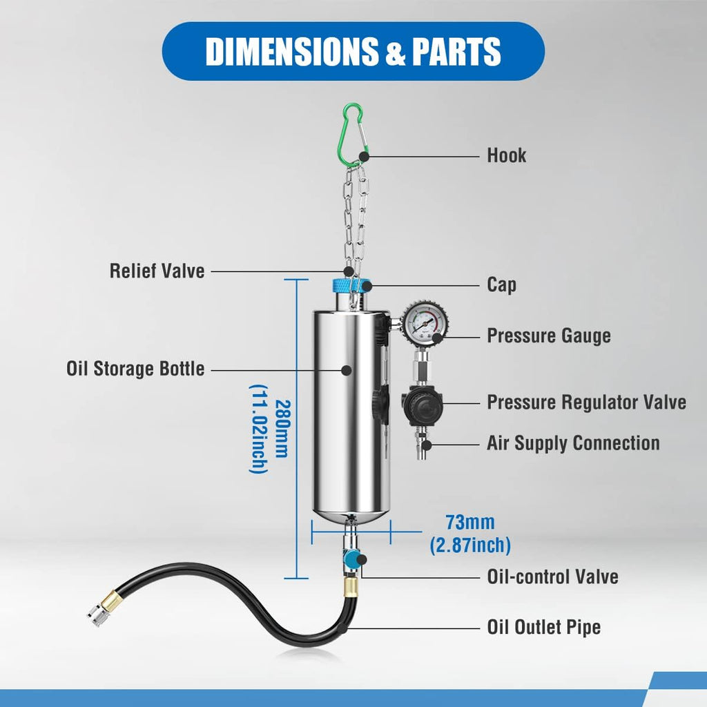 Automotive Fuel Injection System Cleaning Tool Y130543