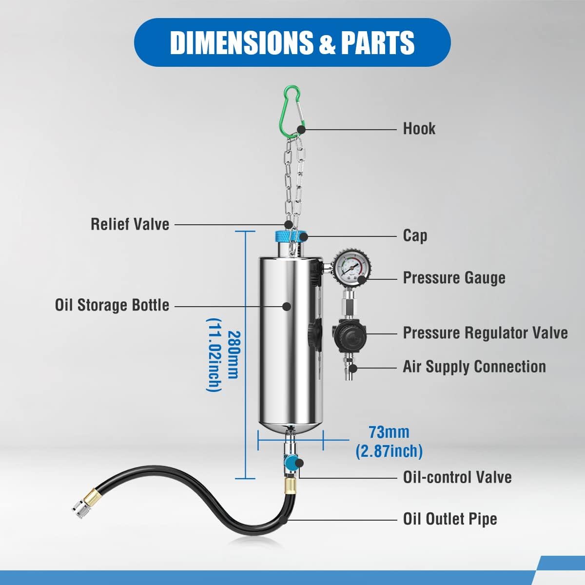 Automotive Fuel Injection System Cleaning Tool Y130543