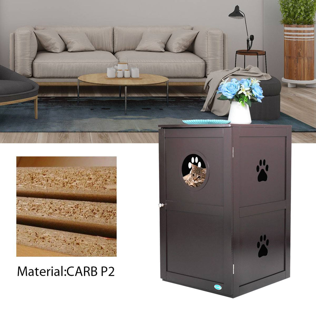 Stackable Double Cat Litter Box L6062