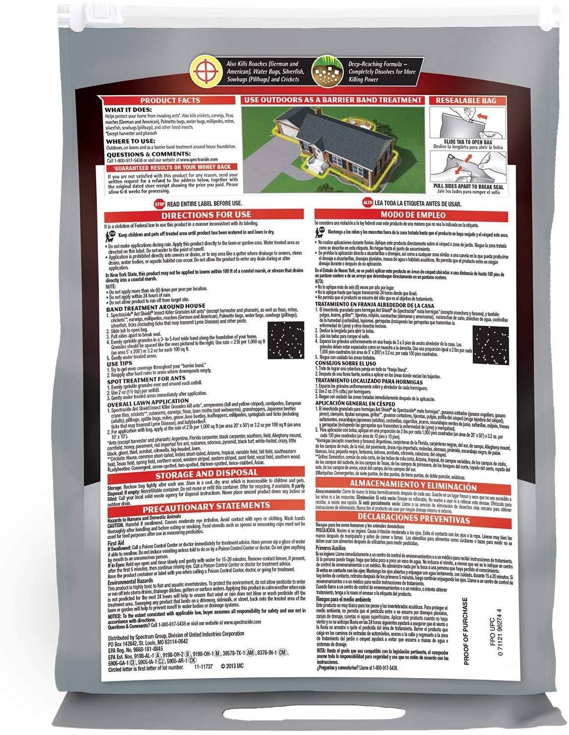 3-Pound Ant Barrier Granules, Case Pack of 4 B548