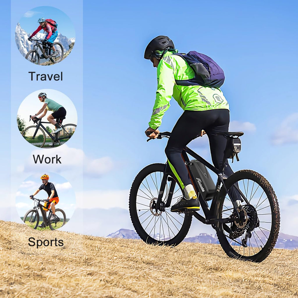 48V 20AH Lithium ion Electric Bike Battery Pack with Charger A536
