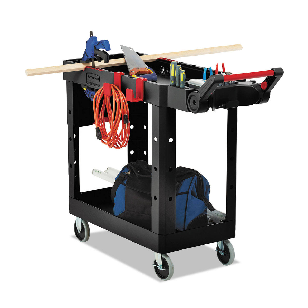 Heavy Duty Utility Cart, 2 Shelves O75962