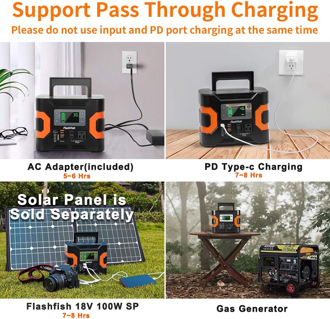 200W Peak Power Station 166Wh 45000mAh 110V 150W Lithium Battery Pack V3955