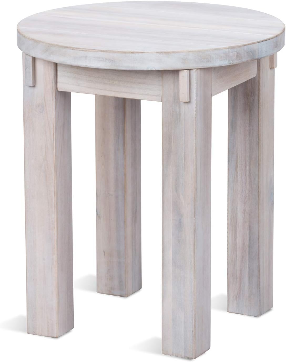 Acacia Wooden Round Side Table K7576