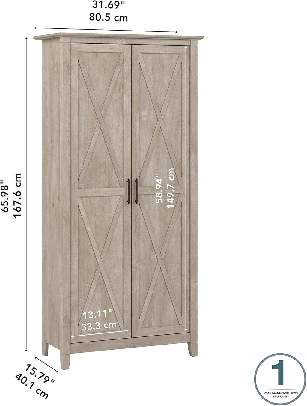 Tall Storage Cabinet with Doors K3646