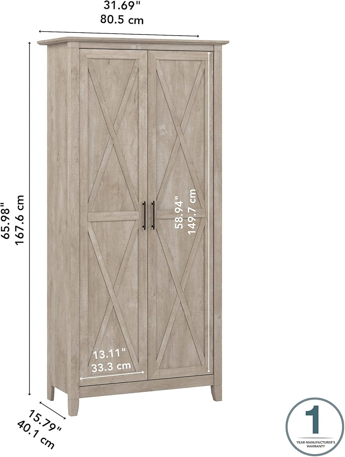 Tall Storage Cabinet with Doors K3646