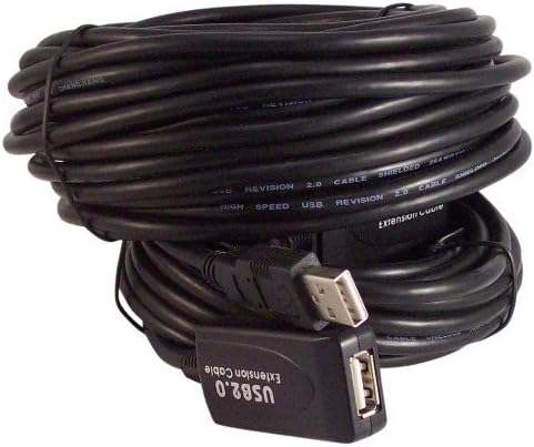 80 Foot USB 2.0 Active Extension Repeater Cable T416157