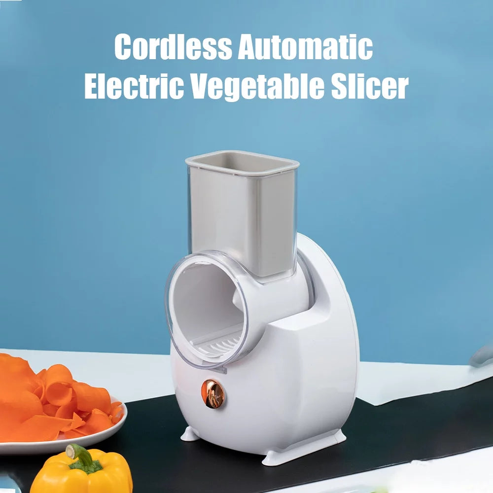 Electric Cheese Grater Shredder with 3 Attachments D819889