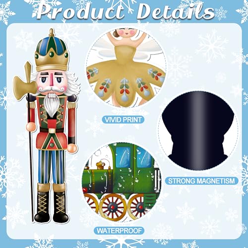 19 Pcs Christmas Garage Door Decoration Magnet I2136