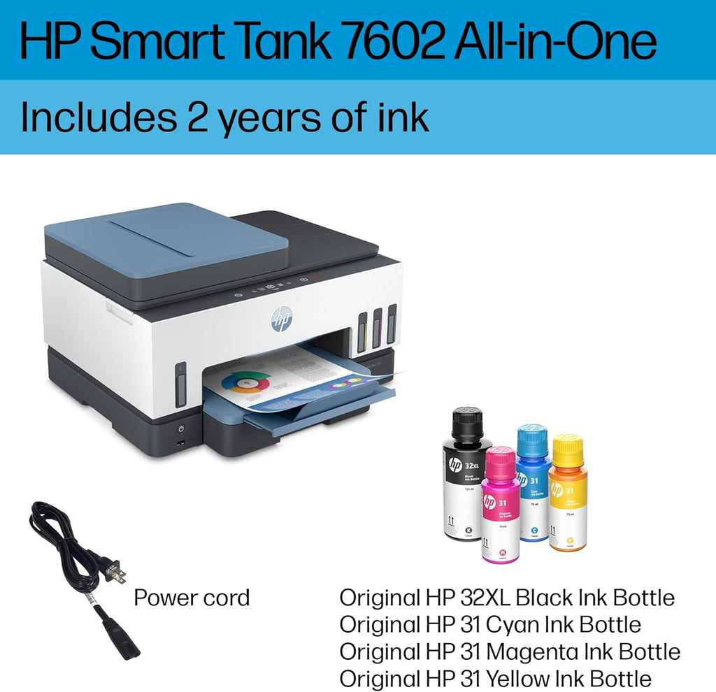 Smart Tank All-in-One Ink Tank Printer with 2 years of ink included H541327