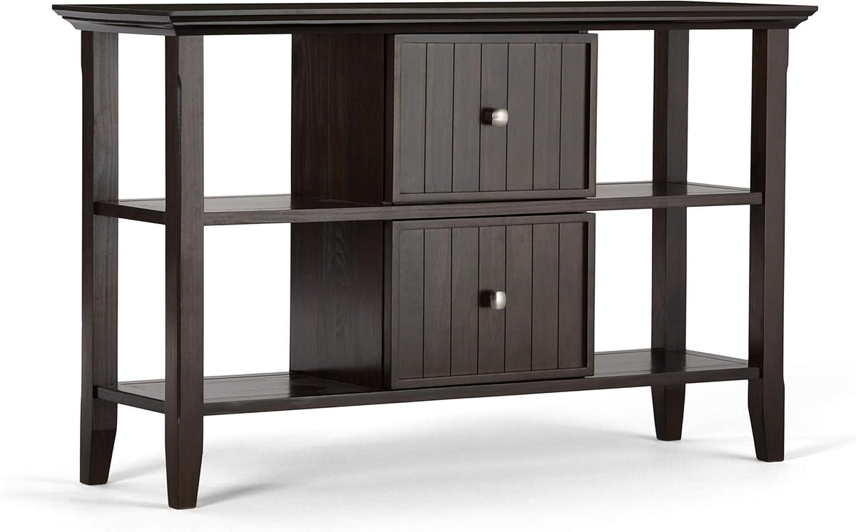 Solid Wood 48 inch Wide Console Table with Storage Y710148