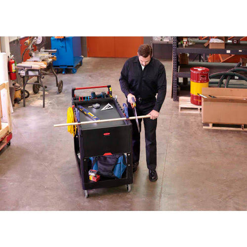 Heavy Duty Utility Cart, 2 Shelves O75962