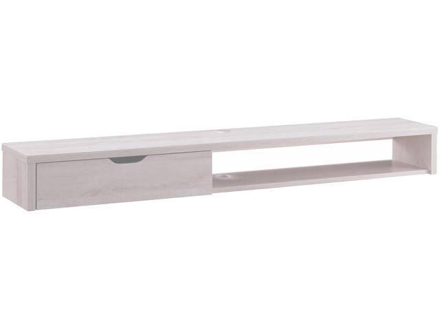White Oak Multi-Storage Floating TV Stand M187646