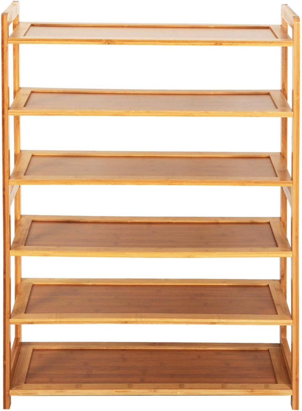 6 Tier Bamboo Shoe Rack Storage Shelf M9806