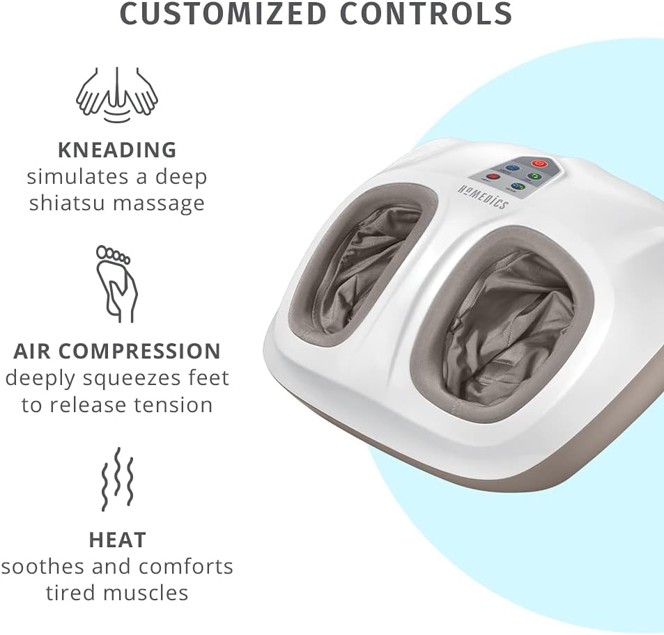 Shiatsu Air Foot Massager with Heat O684