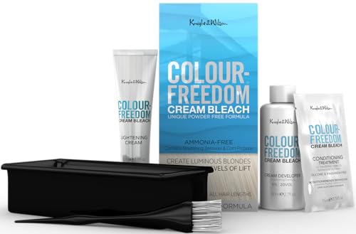 Hair Bleach Kit with Tint Bowl, Brush, Gloves & Cap A19662