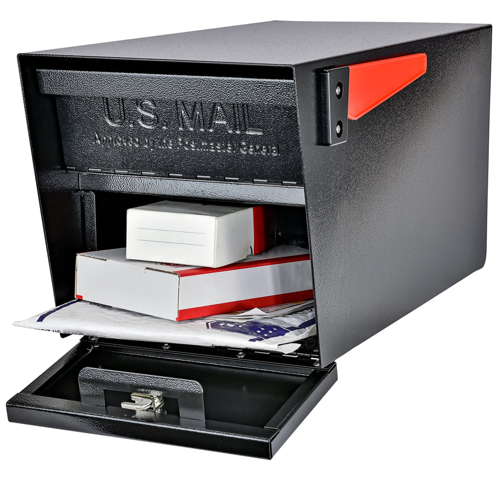 Black Locking Security Mailbox R649538