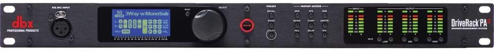 DriveRack PA2 PA Management System with Measurement Microphone I495