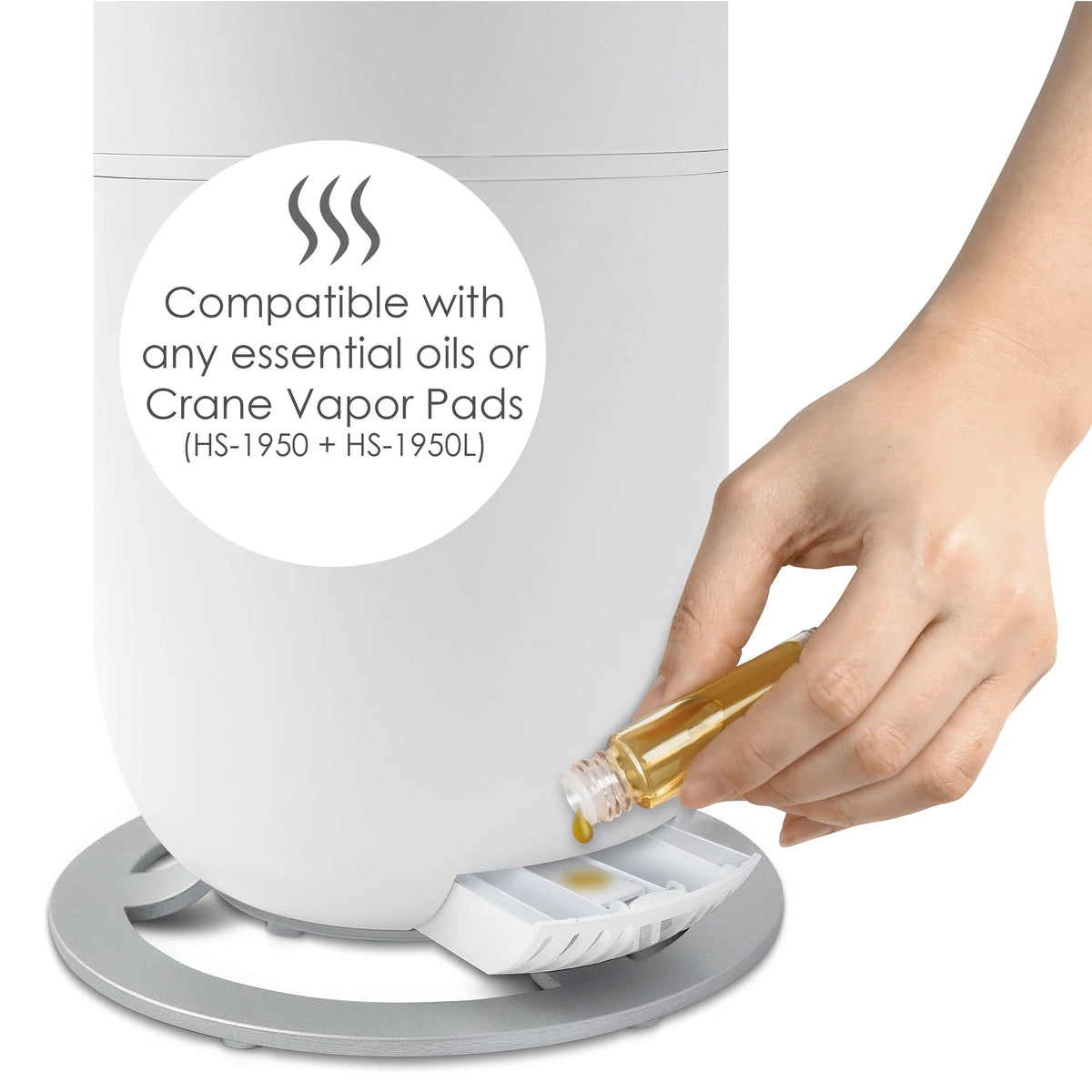 White 2 Gallon Cool Mist Humidifier U461663