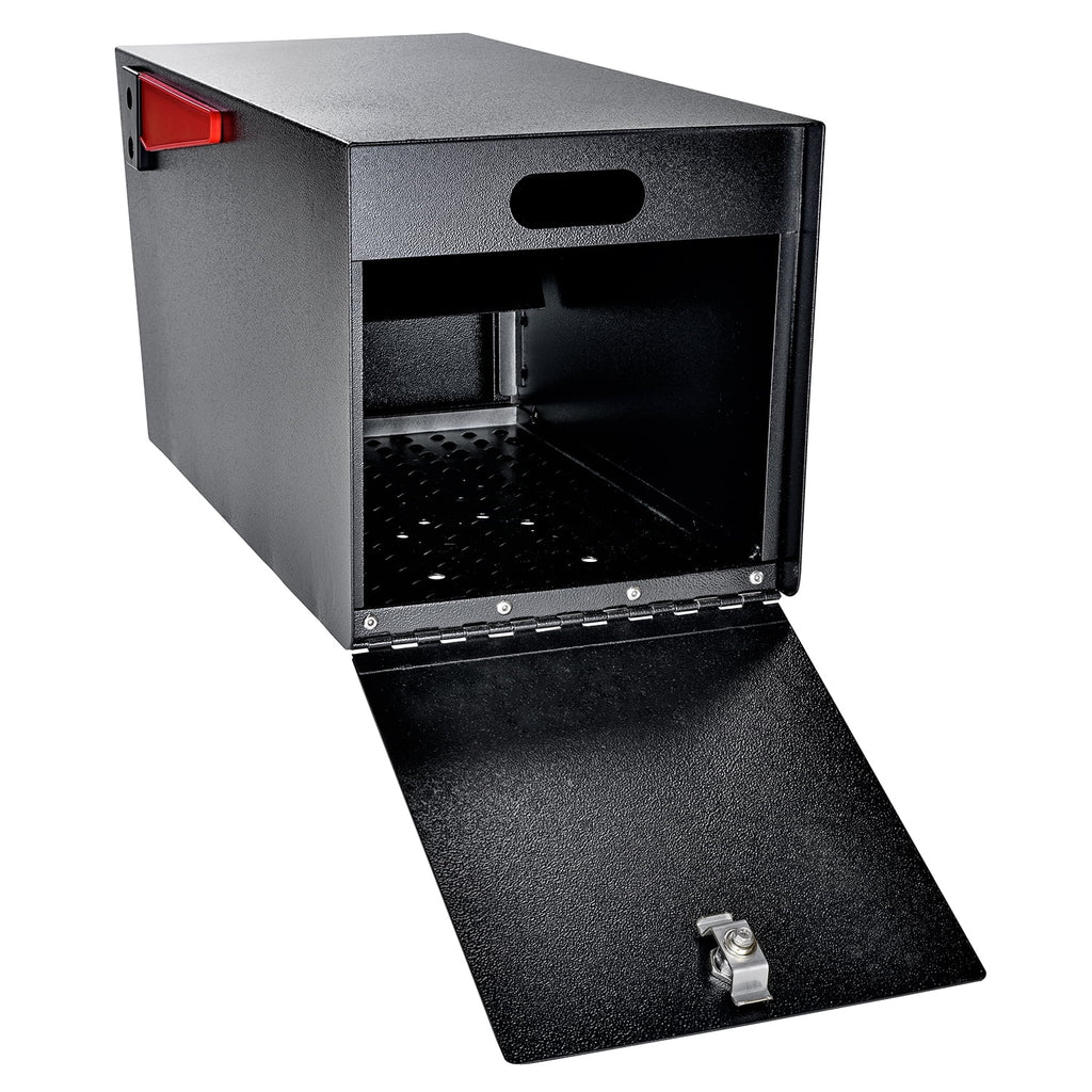 Black Locking Security Mailbox R649538